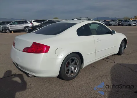 2007 Infiniti G35 from USA, damaged, VIN JNKCV54E67M901263